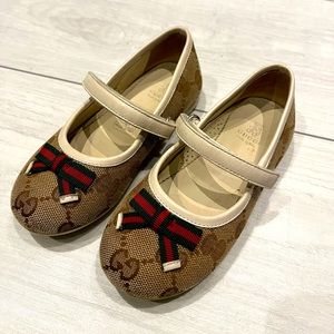 Gucci Toddler Girl Shoes With Bow